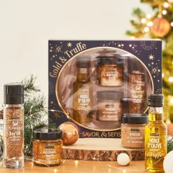 Coffret de 4 préparations "gold et truffe"