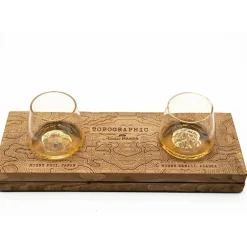 Coffret de 2 verres Denali et Fuji - Topographic