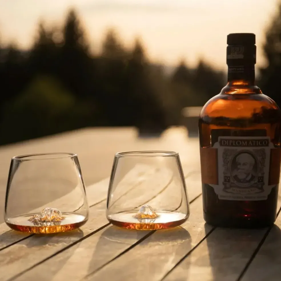 Coffret de 2 verres Denali et Fuji - Topographic