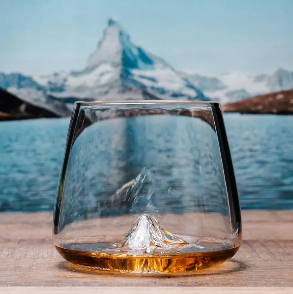 Coffret de 2 verres Grand Canyon et Mont Matterhorn - Topographic
