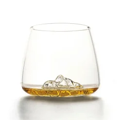 Coffret de 2 verres Mont Blanc et Everest - Topographic