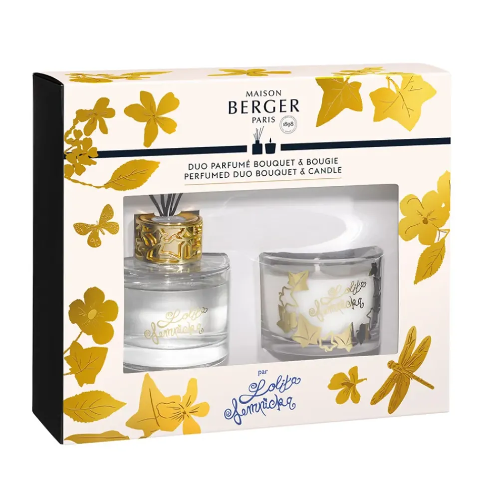 Coffret duo mini bouquet parfumé et bougie - Lolita Lempicka