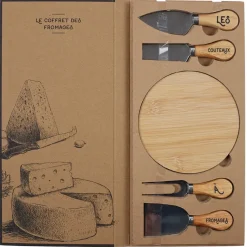 Coffret fromage couteau et planche