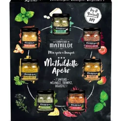 Coffret mathildette apéro 7 saveurs