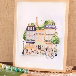 Coffret peinture au numéro - paris