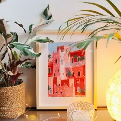 Coffret peinture au numéro Sunset in morocco