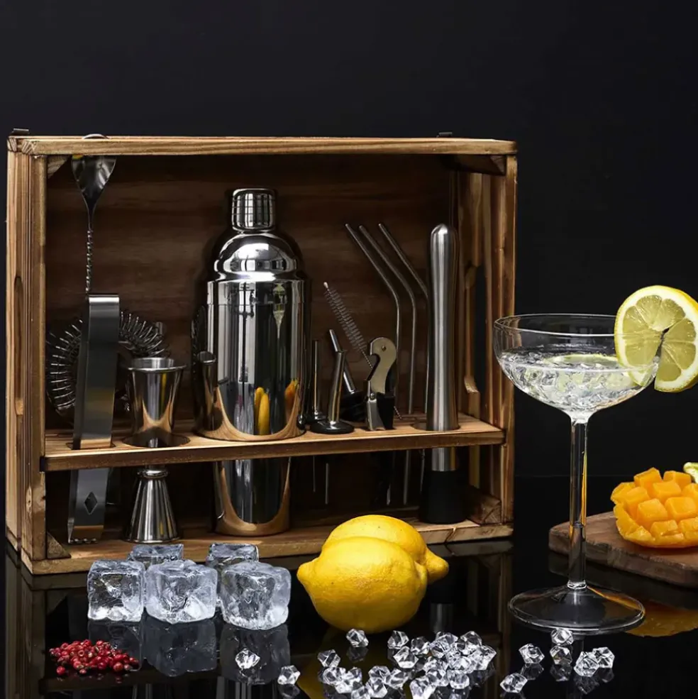 Coffret pour cocktail 15 accessoires