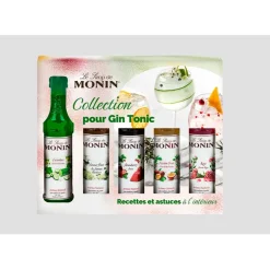Coffret sirop pour Gin Tonic 5x5cl - 5 mignonettes
