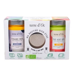 Coffret thé detox et tisane avec filtre