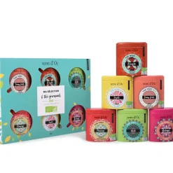 Coffret thés gourmands 6x50g