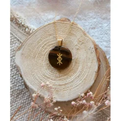 Collier talisman runique protection