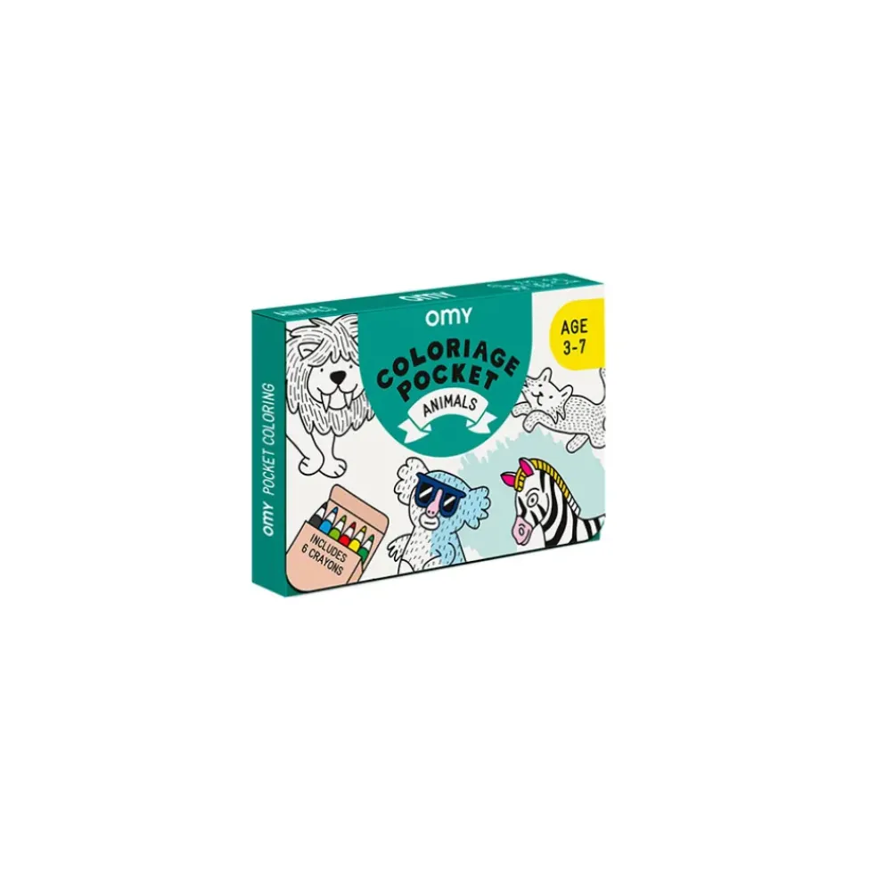 Coloriage pocket 52x58cm - animals