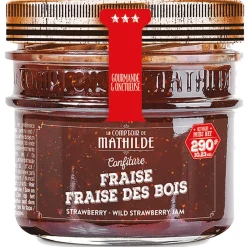 Confiture fraise-fraise bois 290g