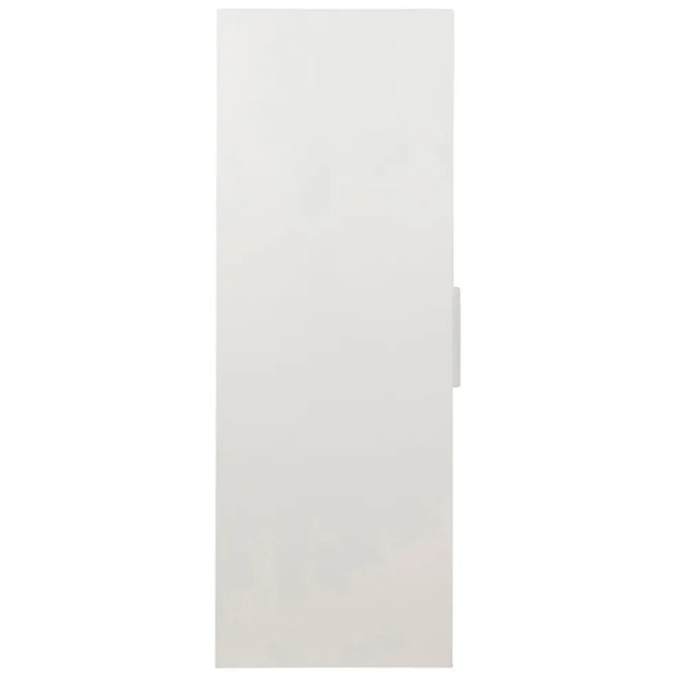 Console 2 étagères en sapin blanc - Adela