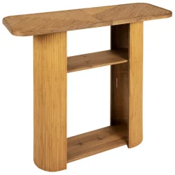 Console en bambou et sapin naturel - Saori