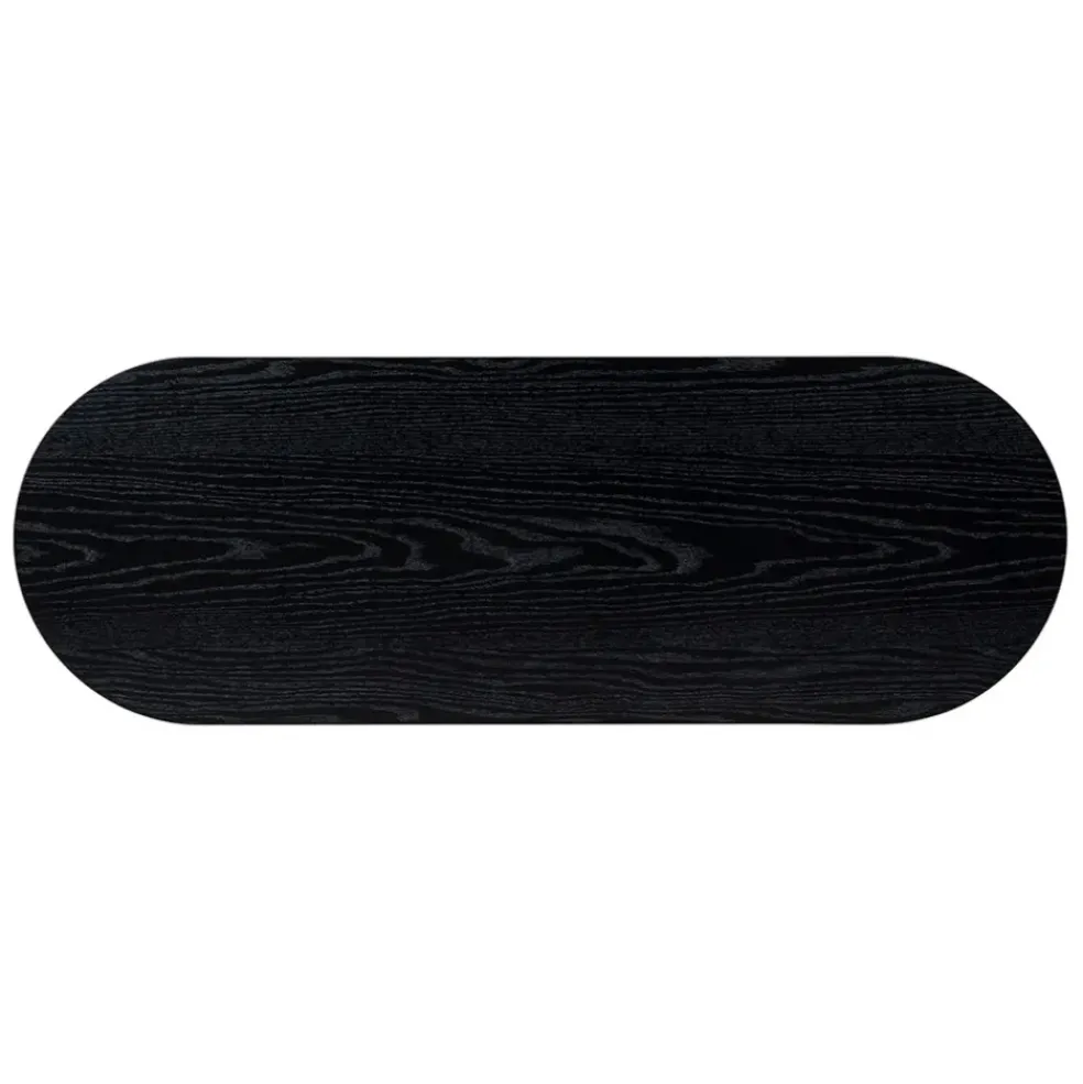 Console en bois noir - Saori