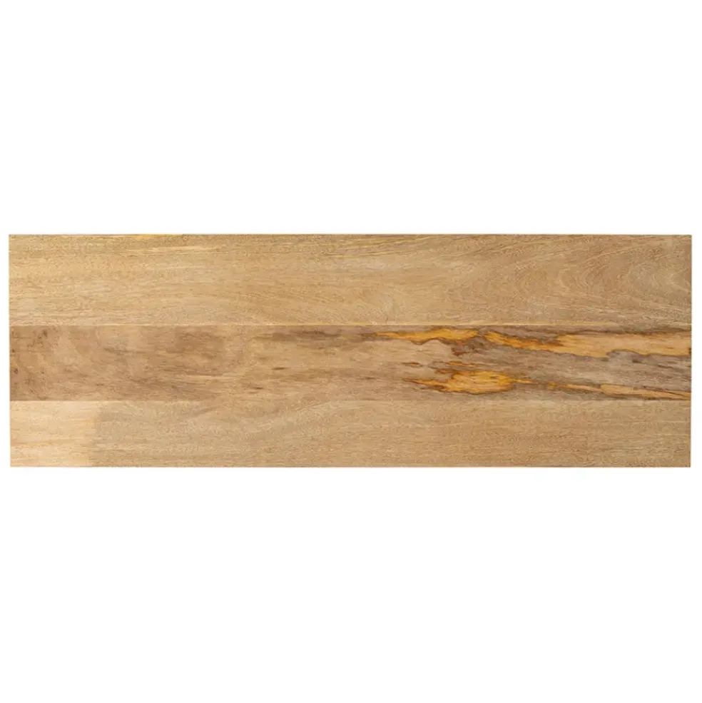 Console en manguier et fer noir 100x35xh80cm - Maderia