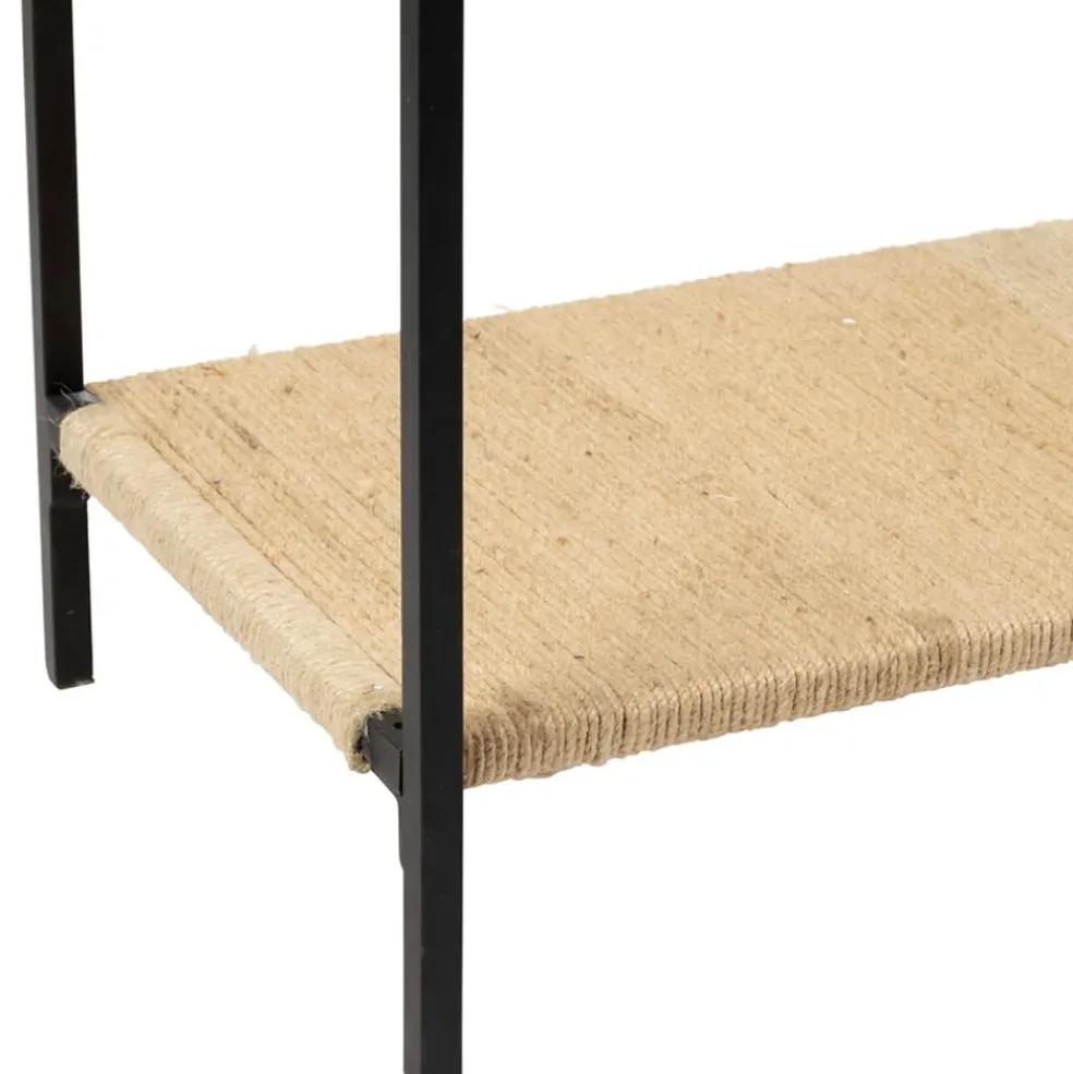 Console en manguier et fer noir 100x35xh80cm - Maderia