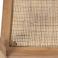 Console naturel foncé 120x36xh80cm en bois de sapin - Firmin