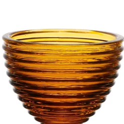 Coquetier en verre ambre - Alphe