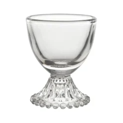 Coquetier en verre transparent - perloa