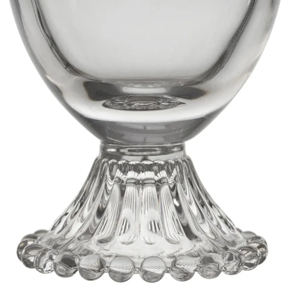 Coquetier en verre transparent - perloa