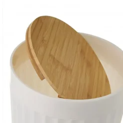 Corbeille 5 litres blanche