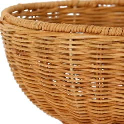 Corbeille en rotin naturel d25xh15cm - Fantine
