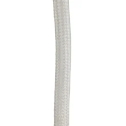 Cordon éléctrique textile 1m blanc -suspensio