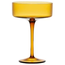 Coupe champagne en verre ambre 33cl - Champart