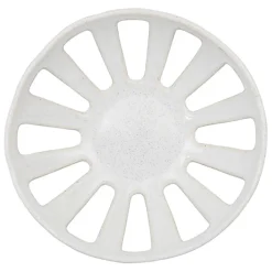 Coupe en grès blanc d28cm - Organic