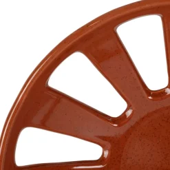 Coupe en grès terracotta moucheté d28cm - Organic