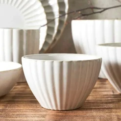 Coupelle en céramique beige d11cm - Vlora