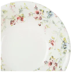 Coupelle en faïence multicolore d15.5cm - p'tites fleurs