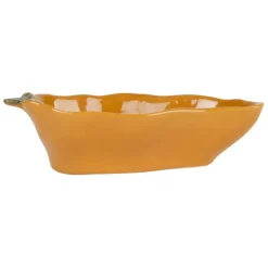 Coupelle piment en grès curry 18x8.5cm