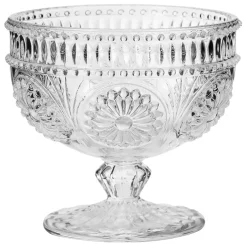 Coupelle sur pied chambord en verre