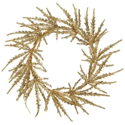 Couronne en métal doré d30cm - Ivernia