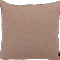 Coussin chennai cimarron 45x45cm en lin lave