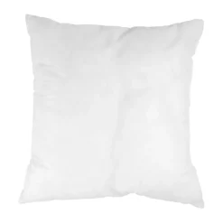 Coussin de garnissage blanc en polyester 45X45cm
