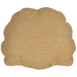 Coussin d'extérieur coquillage en tissu naturel 50x40cm - Garden