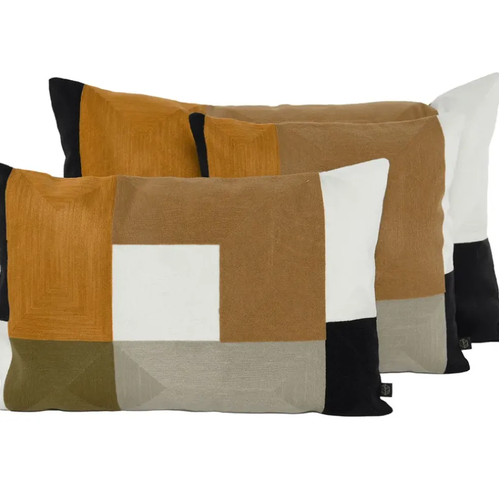 Coussin en coton gold 40x60cm - Tamba