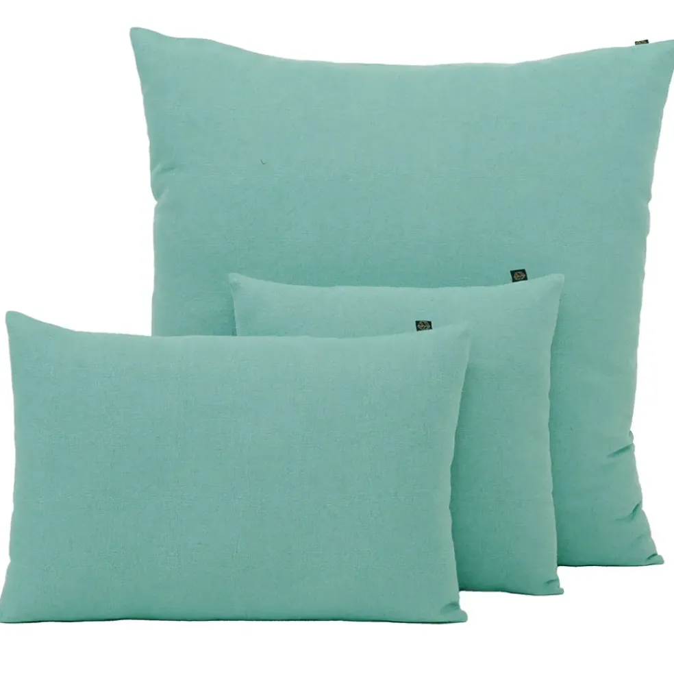 Coussin en lin et coton céladon 40x60cm - Figari