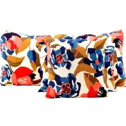 Coussin en lin et coton encre 45x45cm - Ibiza