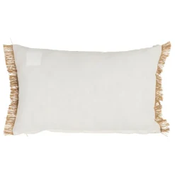 Coussin en lin fleur des champs 50x30cm - Louise