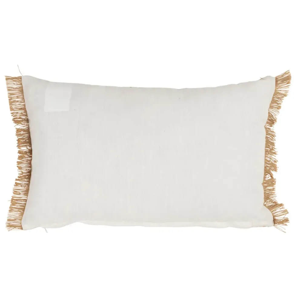 Coussin en lin fleur des champs 50x30cm - Louise