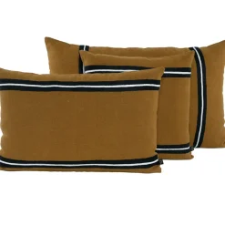 Coussin en lin gold 45x45cm - Skagen