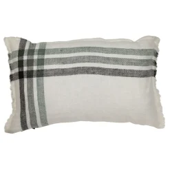 Coussin en lin pigeon 60x40cm - Paros