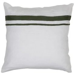 Coussin en lin pigeon 45x45cm - Malaga