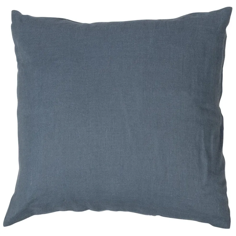 Coussin en lin turquin 45x45cm - Porticcio
