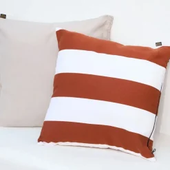 Coussin en polyester outdoor cuivre 45x45cm - Riviera